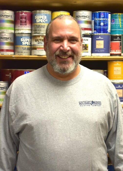 Mike Tellidera — Painter · 36 years at Michael Renzi Painting Co.